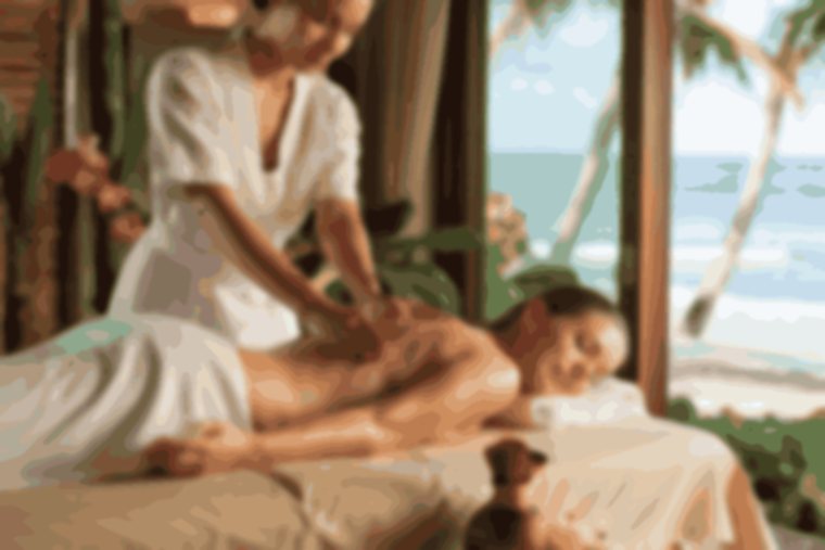 Lomi Lomi massage — abstracte impressie